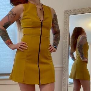 ASOS Mustard Dress 2/4 Small